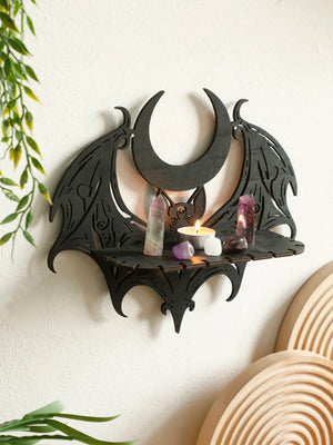 Etagère Murale Chauve-Souris - Décoration Halloween
