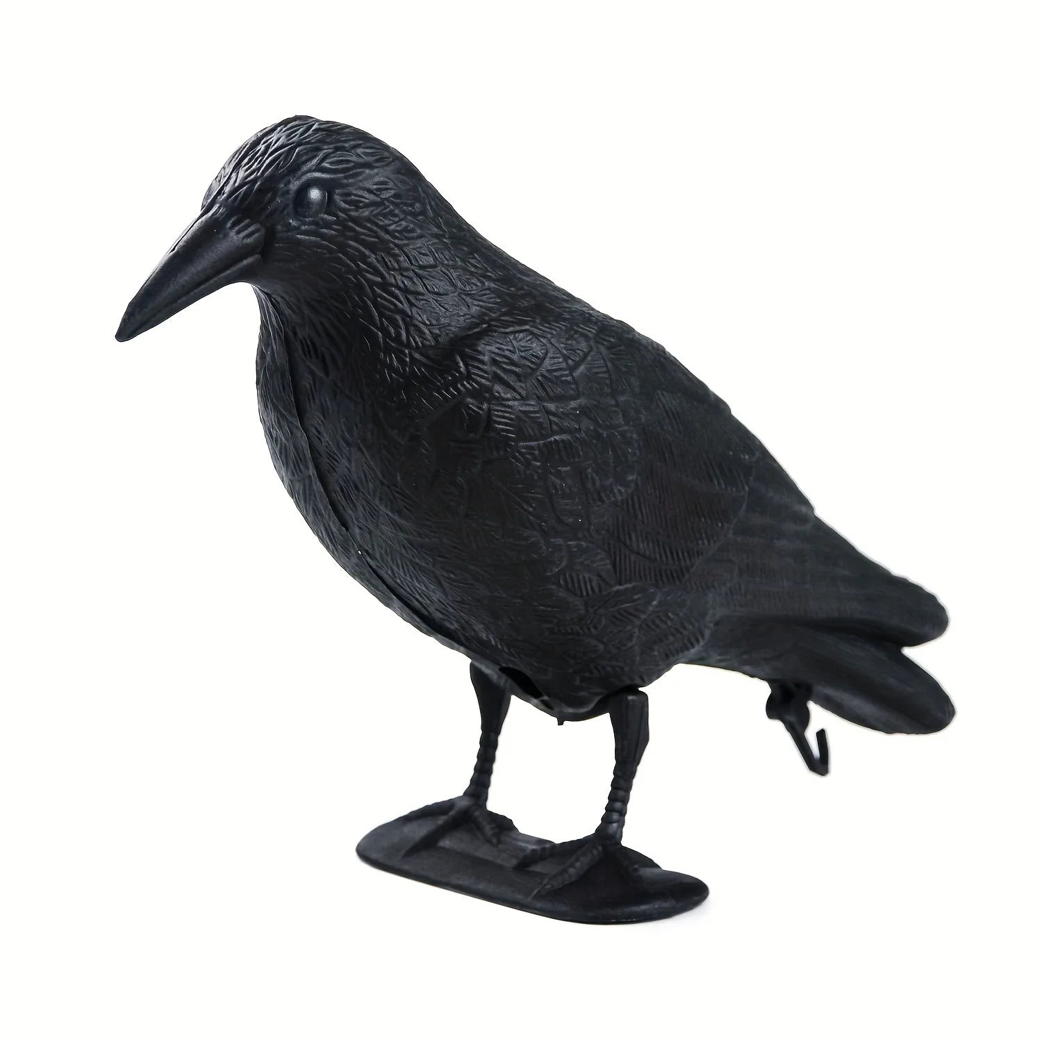Corbeau Noir Décoratif - Accessoire Halloween et Effrayant