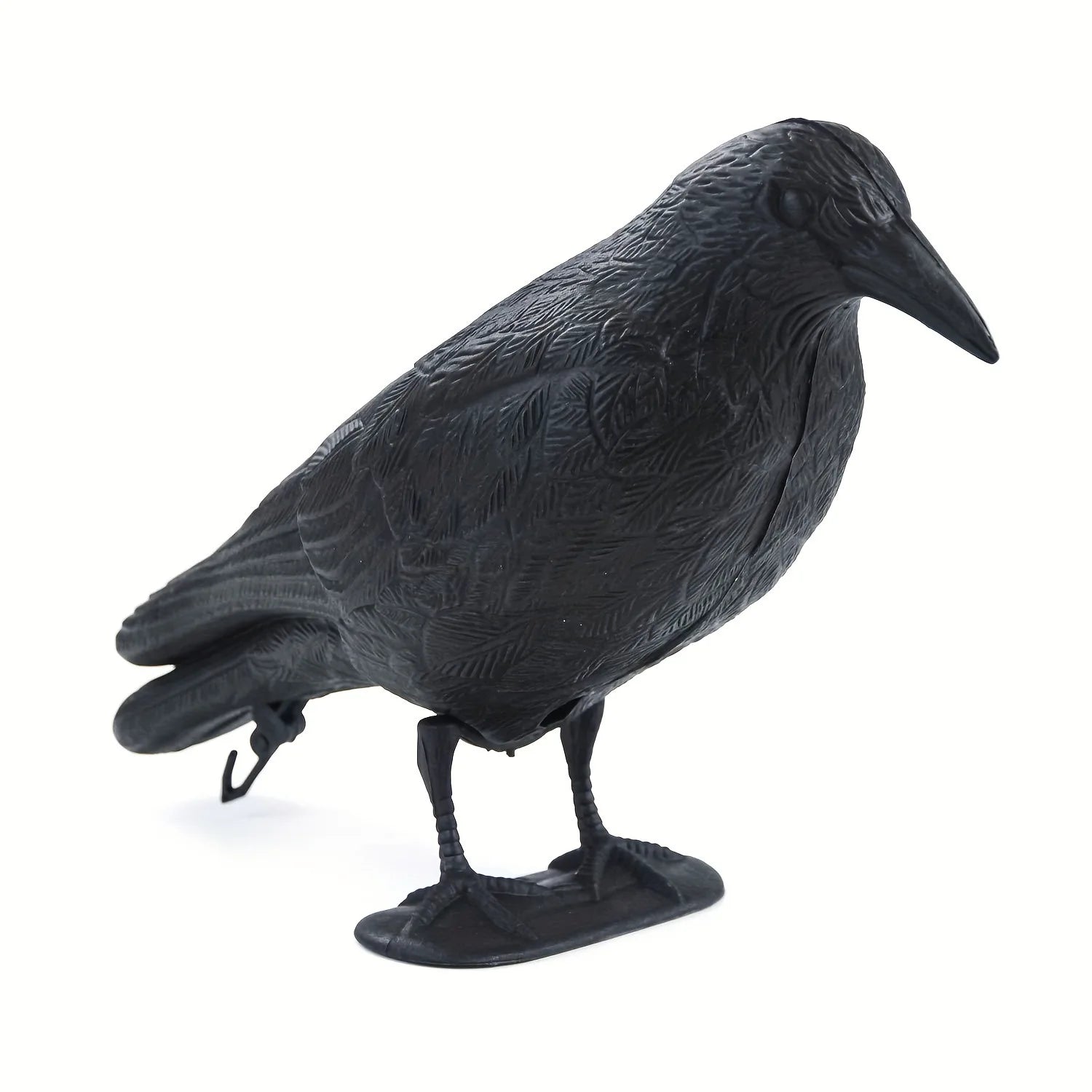 Corbeau Noir Décoratif - Accessoire Halloween et Effrayant