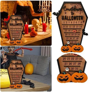 Calendrier Compte à Rebours - Décoration Halloween