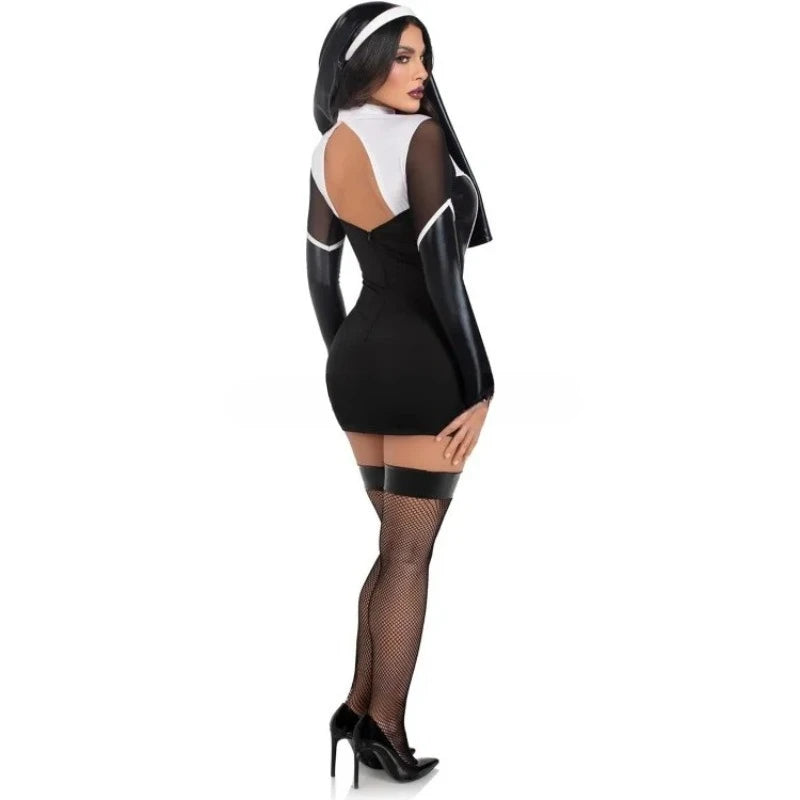 Déguisement de Nonne Halloween - Robe Sexy Femme