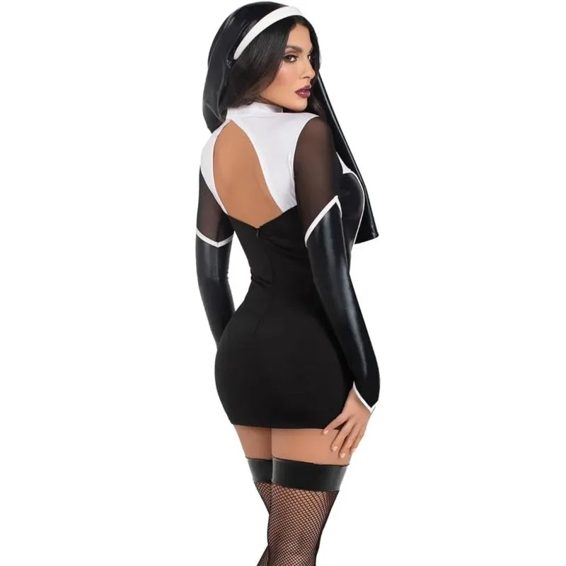 Déguisement de Nonne Halloween - Robe Sexy Femme