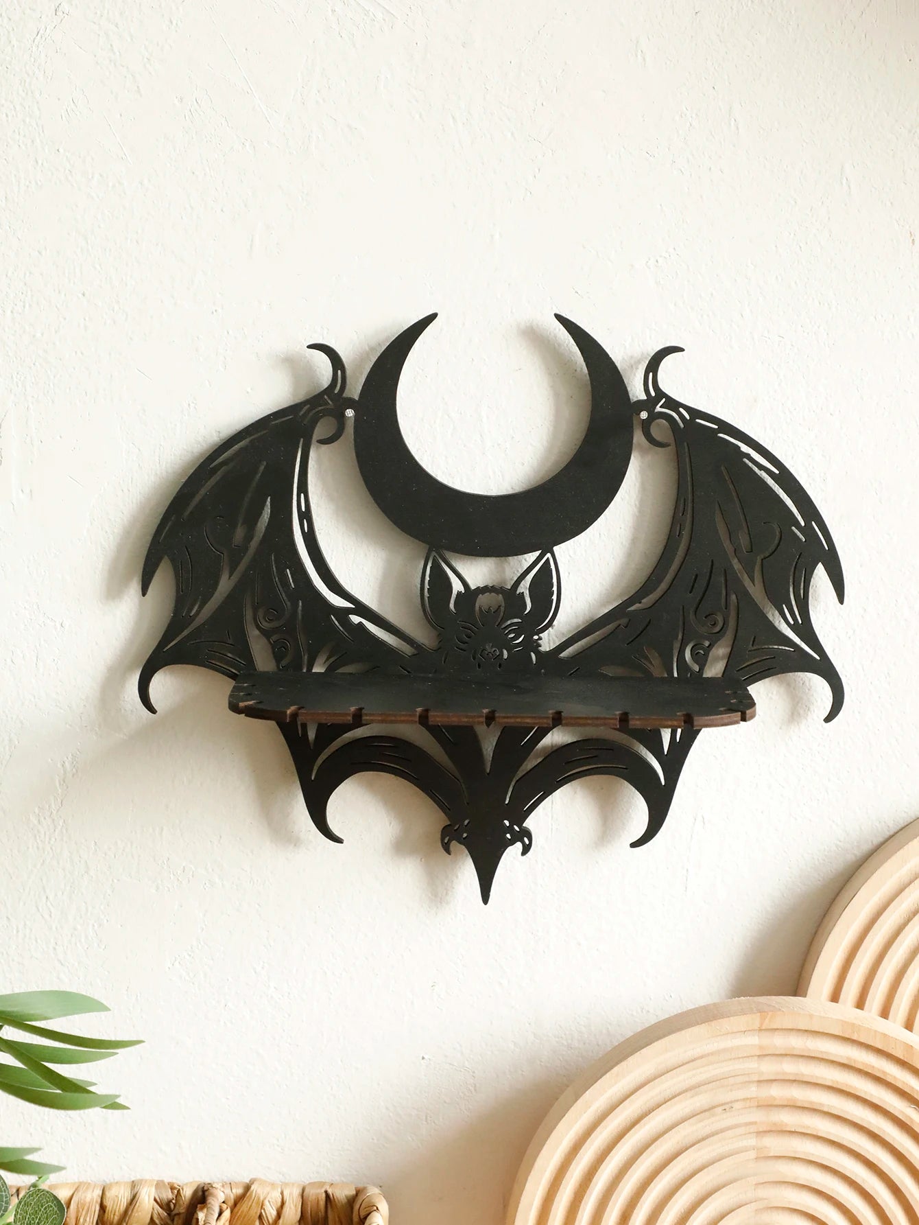 Etagère Murale Chauve-Souris - Décoration Halloween