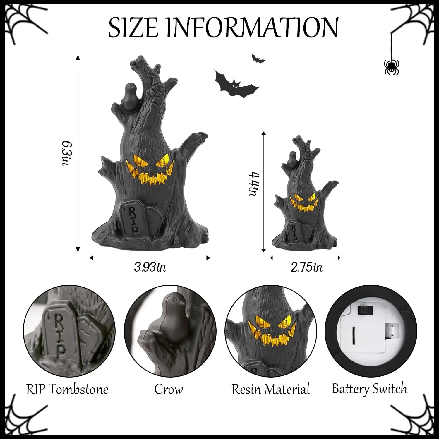 Arbre Hanté Animé - Décoration Halloween