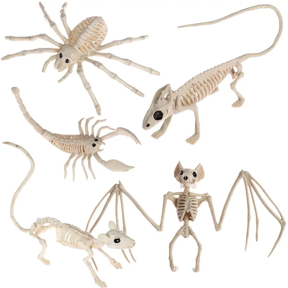 Squelettes d'Animaux Effrayants - Décoration Halloween Réaliste