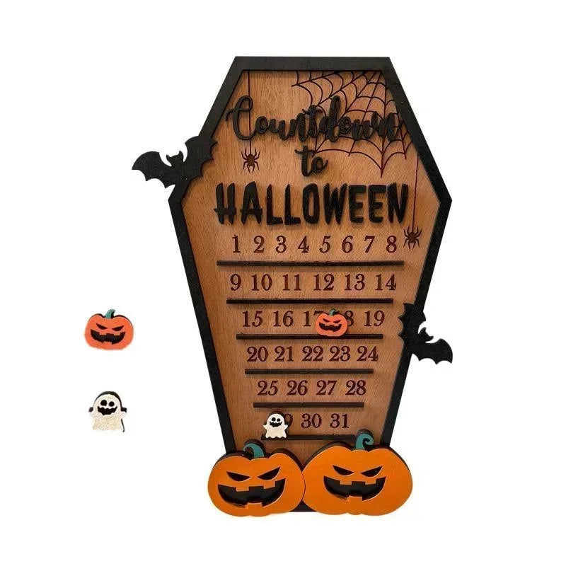 Calendrier Compte à Rebours - Décoration Halloween