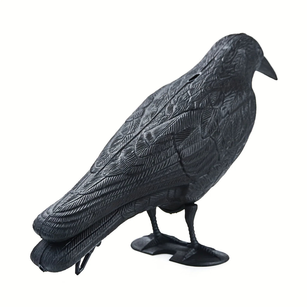 Corbeau Noir Décoratif - Accessoire Halloween et Effrayant