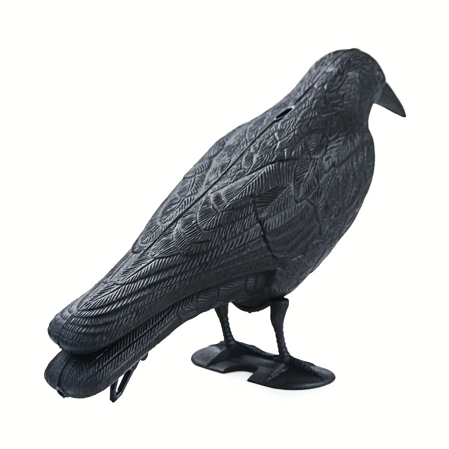 Corbeau Noir Décoratif - Accessoire Halloween et Effrayant